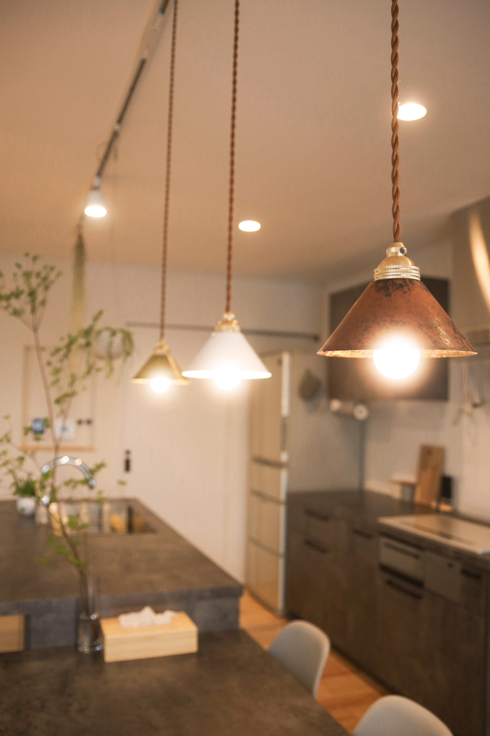 アイランドキッチンが主役!暮らしやすさにこだわったナチュラルモダンな平屋