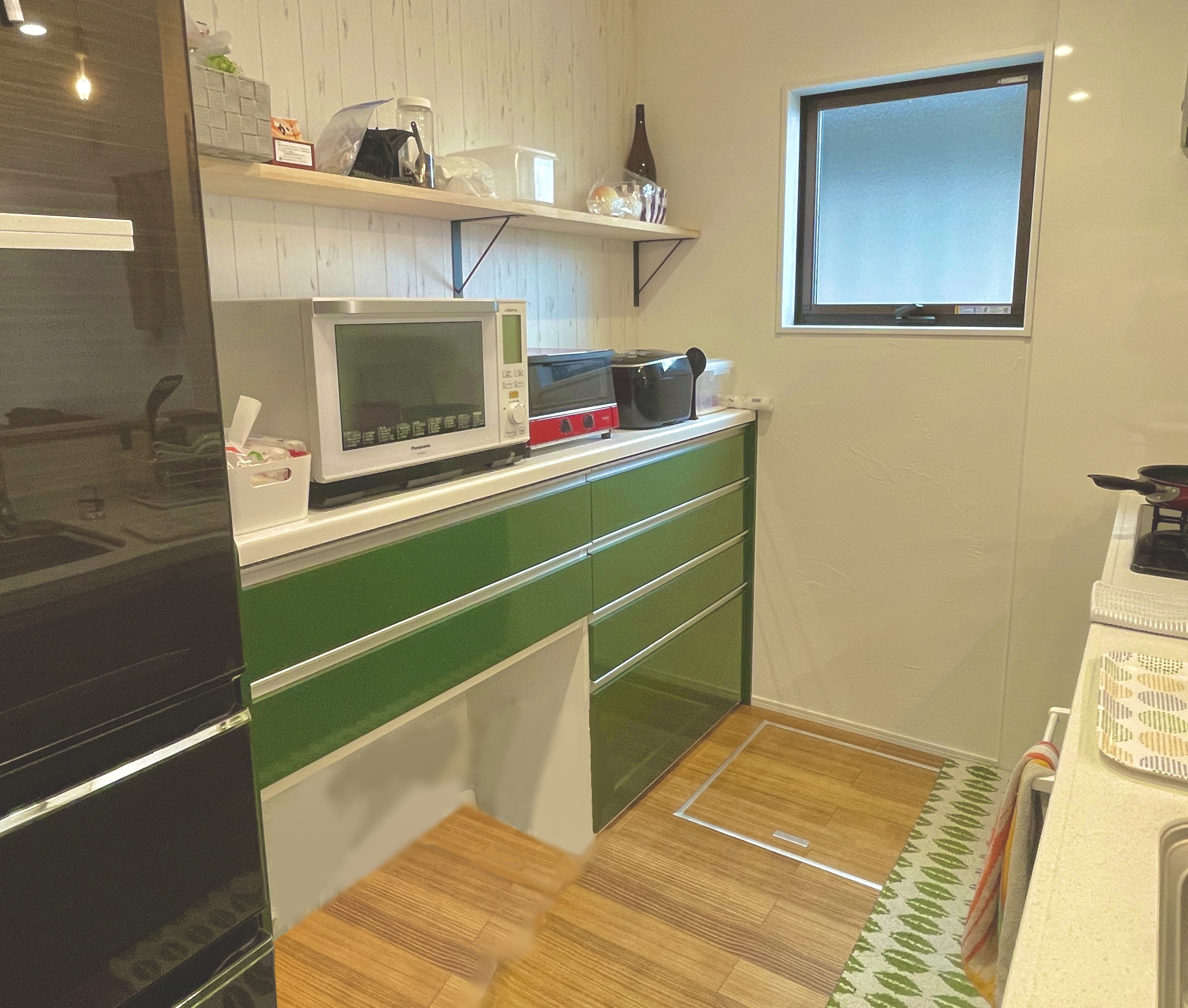 プライベートとパブリックを分けたスタイリッシュな平屋