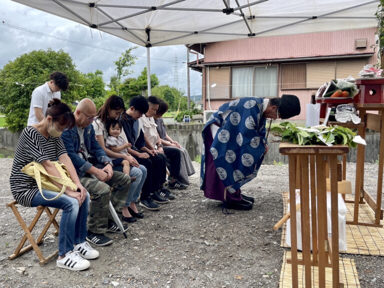 伊勢市K様邸地鎮祭