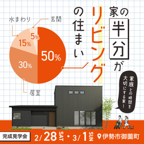 【完成見学会】平屋にワンフロアをプラスしてセカンドリビングができました。