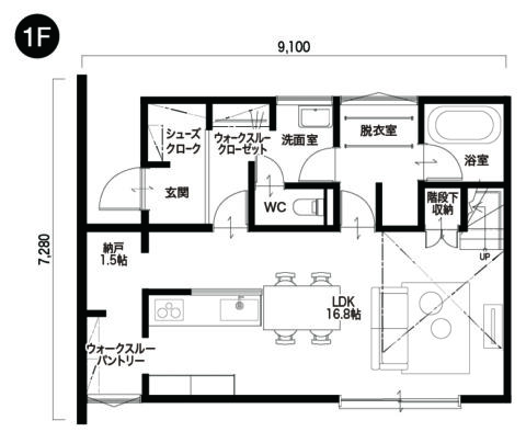 津市幸町 2階建て3LDK