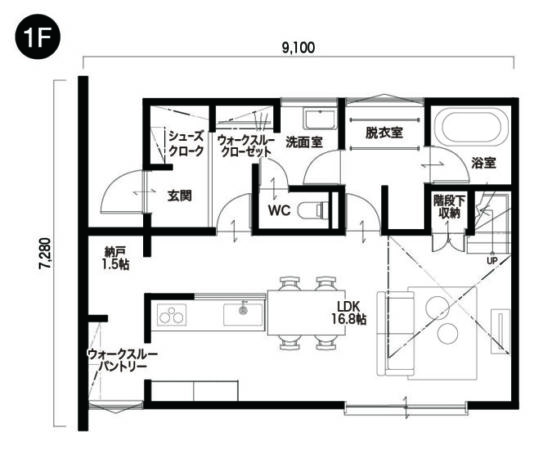 津市幸町 2階建て3LDK