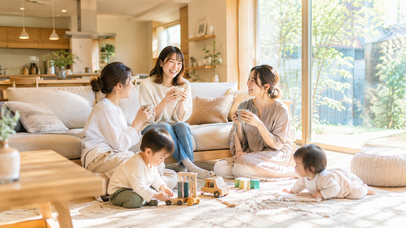 【お子様連れ大歓迎】子育て中のリフレッシュに!「クラルテおしゃべり会」開催