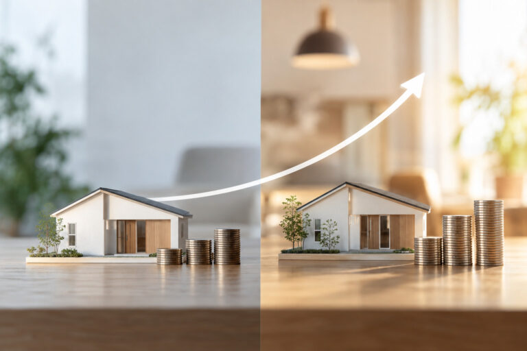 5年前の住宅価格と比べてみた